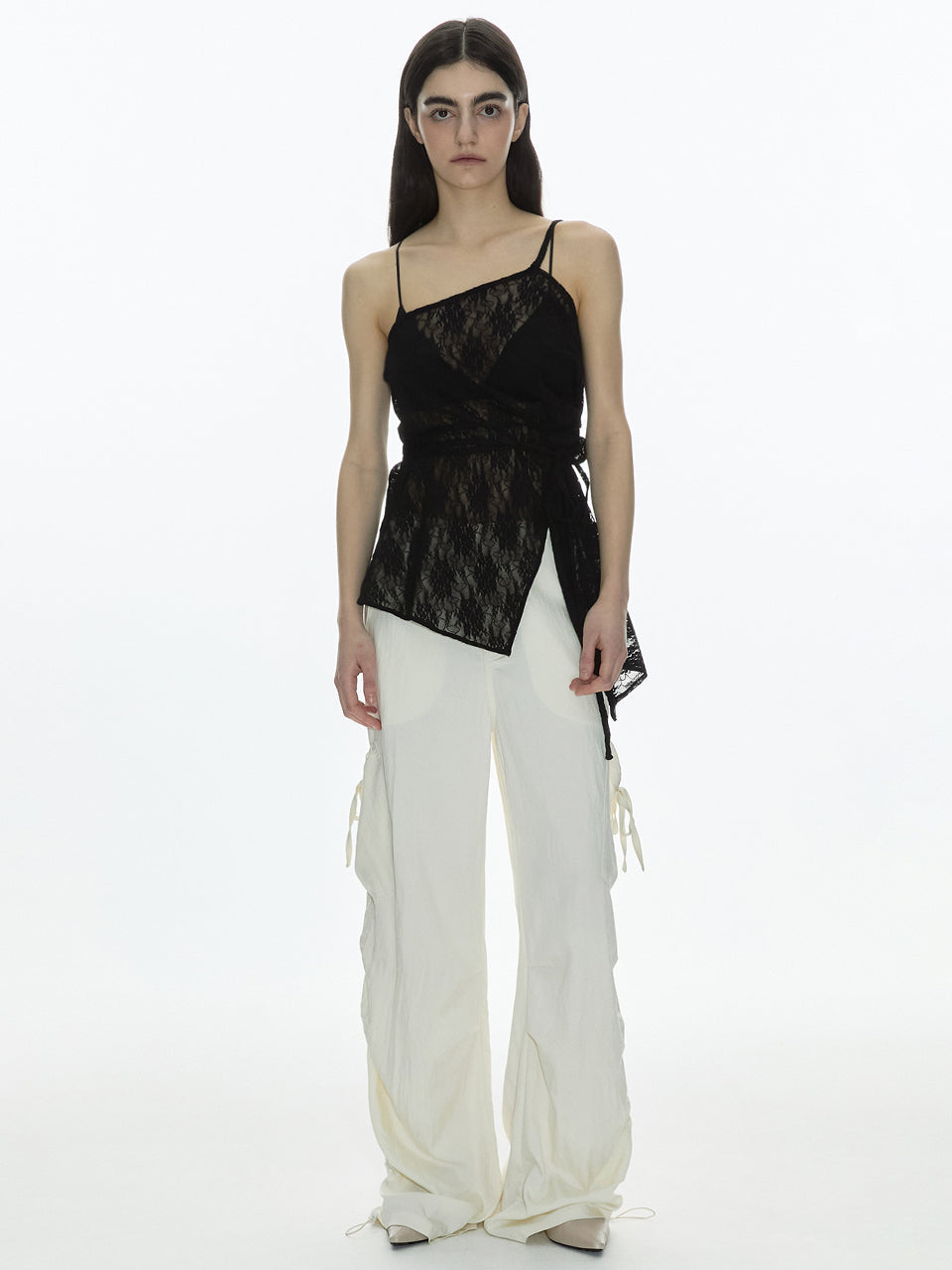 Pouch Parasuit Pants [Ecru]